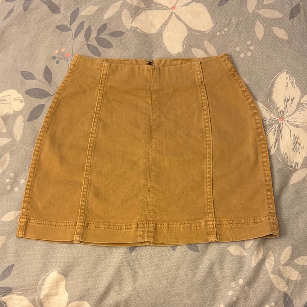Wild Fable Camel Pencil Skirt